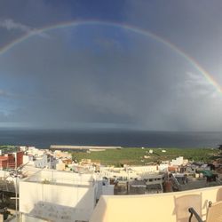 Casa Cardón - Blick von der Dachtetrasse mit Regenbogen!