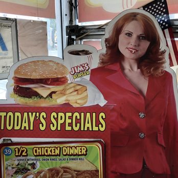 Jim's Burger - She loves the grub - Burgers Near Me - Wilmington , California