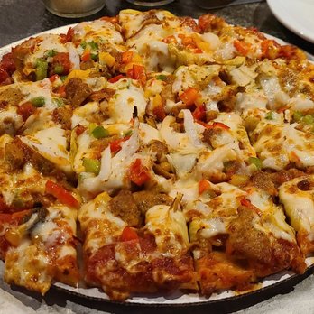 Arni's - Brownsburg - 10" Rustica Pizza with additional artichokes and provolone was delicious. - American Near Me - Brownsburg, Indiana