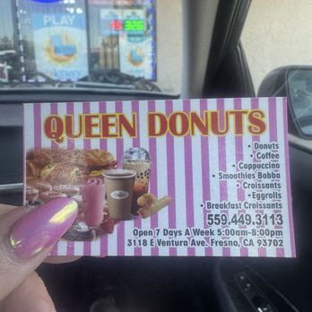 Donut Queen - Winner!! - Donuts Near Me - Fresno, California