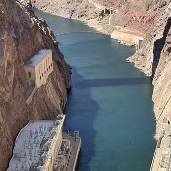 Hoover Dam - Colorado rice from inside dam - Landmarks & Historical Buildings Near Me - Boulder City, Nevada