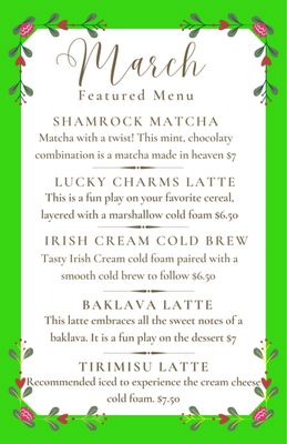Menu photo 5 Blissful Brew Coffee Co Lockport, IL