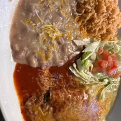 Andy's Tacos - Lunch enchiladas