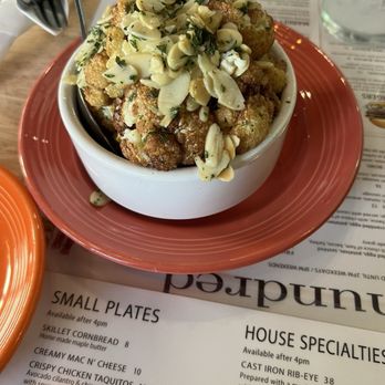 The 18hundred - Lemon cauliflower - so good! - New American Near Me - Bakersfield, California The 18hundred - Lemon cauliflower - so good! - New American Near Me - Bakersfield, California