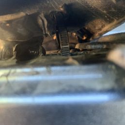 They zip tide my bumper as well as put a aftermarket bumper that doesn't fit... They zip tide my bumper as well as put a aftermarket bumper that doesn't fit...