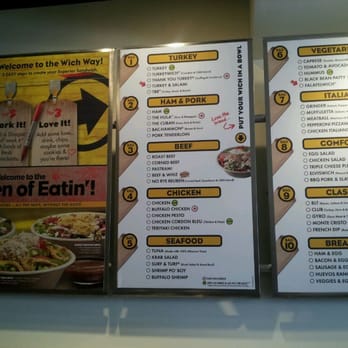 Which Wich Superior Sandwiches - Menu part 1 - Sandwiches Near Me - Coronado, California Which Wich Superior Sandwiches - Menu part 1 - Sandwiches Near Me - Coronado, California
