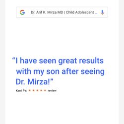 Arif Mirza, MD - Germantown Private Psychiatry