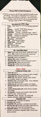 Menu photo 2 Mizuno Japanese Restaurant Virginia Beach, VA Menu photo 2 Mizuno Japanese Restaurant Virginia Beach, VA