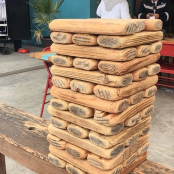 Food Garden - Big wooden jenga! - Food Trucks Near Me - Tijuana, BCN