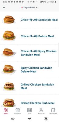 Menu photo 1 Chick-fil-A San Antonio, TX Menu photo 1 Chick-fil-A San Antonio, TX