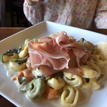 Maurizio's - Tortellini Con Prosciutto - Italian Near Me - Morgan Hill, California Maurizio's - Tortellini Con Prosciutto - Italian Near Me - Morgan Hill, California