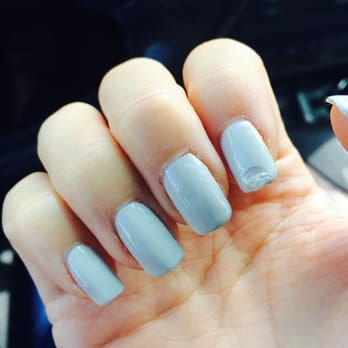 Vina's Day Spa - My right hand that wasn't cleaned up and the smudge from signing my receipt. - Nail Salons Near Me - Redondo Beach, California Vina's Day Spa - My right hand that wasn't cleaned up and the smudge from signing my receipt. - Nail Salons Near Me - Redondo Beach, California