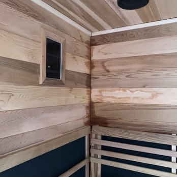 Enlighten Sauna - Inside water damage - Saunas Near Me - Burlingame, California Enlighten Sauna - Inside water damage - Saunas Near Me - Burlingame, California