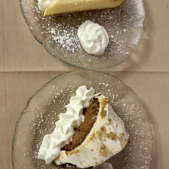 Pennell's Restaurant - Key lime pie and carrot cake - Italian Near Me - Saratoga Springs, New York Pennell's Restaurant - Key lime pie and carrot cake - Italian Near Me - Saratoga Springs, New York