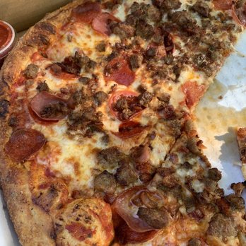 Pizza Buzz - Meaty pizza - Pizza Near Me - Watauga, Texas