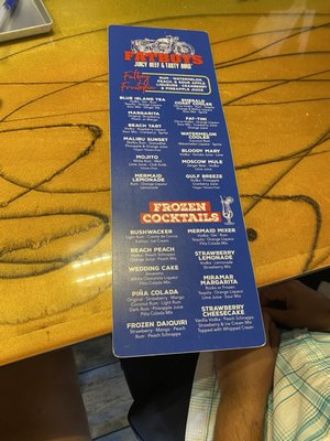 Menu photo 4 Fatboys - Miramar Beach Miramar Beach, FL