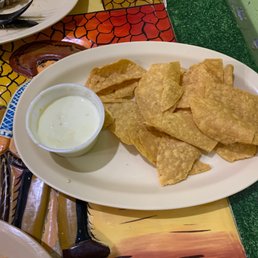 Chips and queso $5.49 Chips and queso $5.49