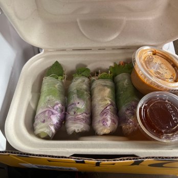 Siamese Bay Restaurant - 3. Fresh Veggie Spring Rolls - Thai Near Me - Monterey, California Siamese Bay Restaurant - 3. Fresh Veggie Spring Rolls - Thai Near Me - Monterey, California