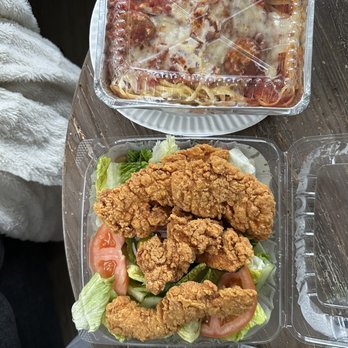 Nick's Deli & Pizza - Kid's Pasta with 2 Meatballs Chicken Fingers Salad - Delis Near Me - Marlborough, Massachusetts Nick's Deli & Pizza - Kid's Pasta with 2 Meatballs Chicken Fingers Salad - Delis Near Me - Marlborough, Massachusetts
