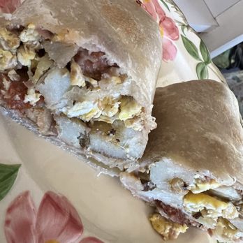 La Azteca Tortilleria - Sausage breakfast burrito - Mexican Near Me - Los Angeles, California La Azteca Tortilleria - Sausage breakfast burrito - Mexican Near Me - Los Angeles, California