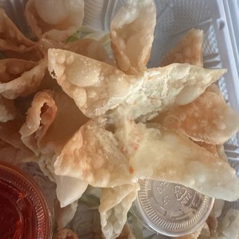 Century Dragon - Crab Fried Cream Cheese Wontons. Not very much cream cheese - Chinese Near Me - Burbank, California