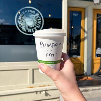 Morning Ritual - Pumpkin Spice Latte - Coffee & Tea Near Me - Grand Rapids, Michigan Morning Ritual - Pumpkin Spice Latte - Coffee & Tea Near Me - Grand Rapids, Michigan
