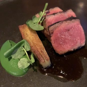 Garrison - The Akaushi striploin. This is 6 oz? - New American Near Me - Austin, Texas