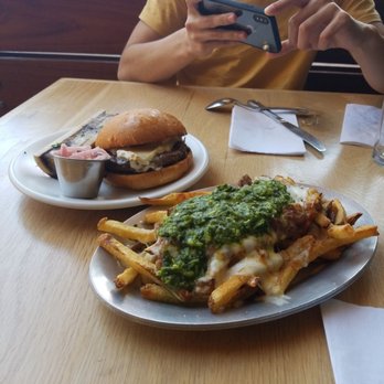 The Cut - Truffle brie burger and poutine - Burgers Near Me - Irvine, California