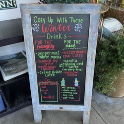 The Village Coffee Stop Cafe & Catering - Holiday drinks !