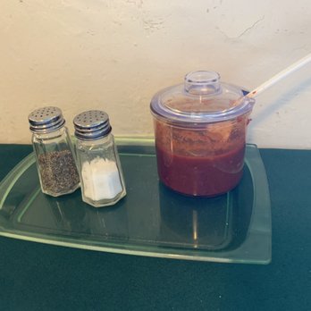 Annie's Panda Garden - They finally cleaned up their condiments - Seafood Near Me - Vallejo, California