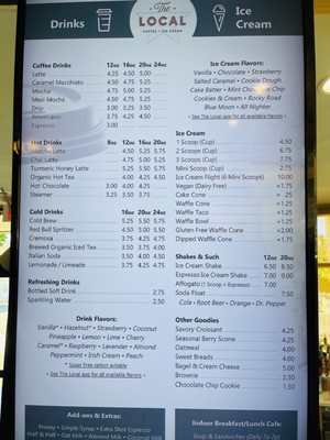 Menu photo 1 The Local La Grande, OR Menu photo 1 The Local La Grande, OR