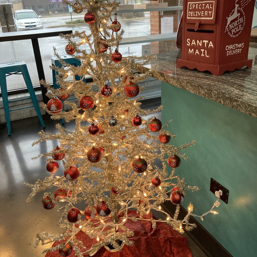 Christmas tree inside