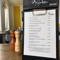 Rufers Restaurant - Speisekarte August 2018