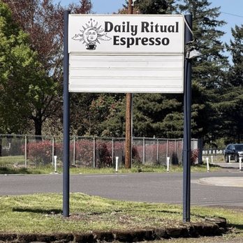 Daily Ritual Espresso - Sign - Coffee & Tea Near Me - Vancouver, Washington Daily Ritual Espresso - Sign - Coffee & Tea Near Me - Vancouver, Washington