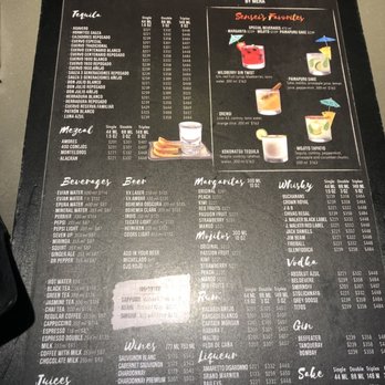 Sushi Tequila - Menu - Teppanyaki Near Me - Cancún, ROO Sushi Tequila - Menu - Teppanyaki Near Me - Cancún, ROO