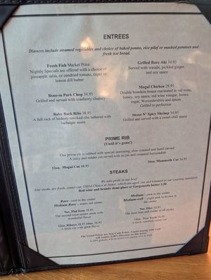 Menu photo 4 The Mogul Restaurant Mammoth Lakes, CA Menu photo 4 The Mogul Restaurant Mammoth Lakes, CA