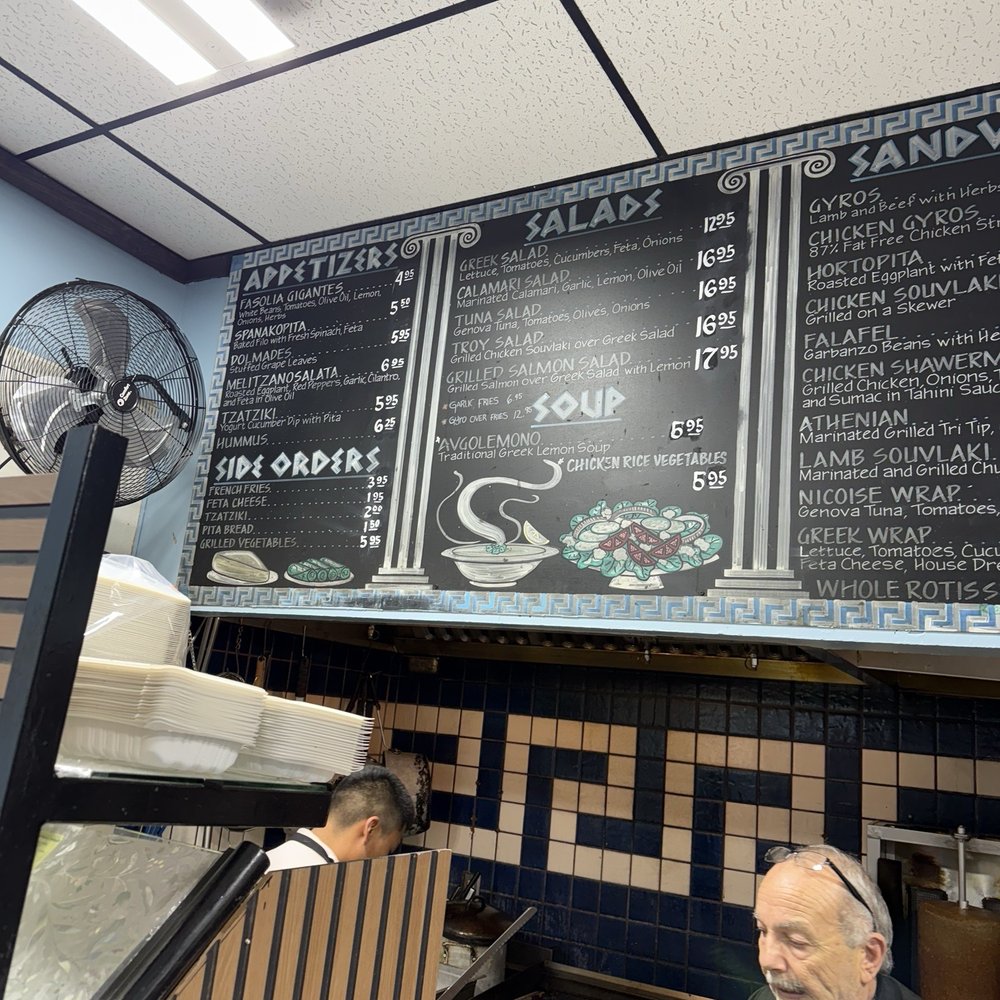 Updated menu Updated menu