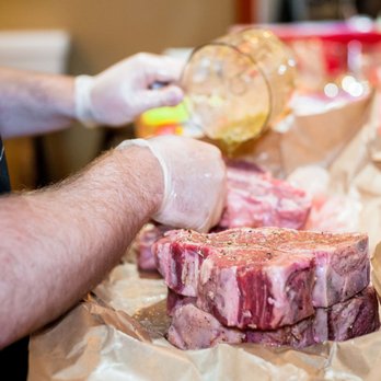 Fresh Chef Experience - Preparing Porterhouse steaks for the grill - Cooking Classes Near Me - Louisville, Kentucky