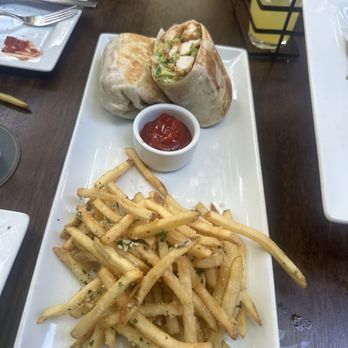 Chelsea Corner - Crispy Chicken Wrap - American Near Me - Dallas, Texas