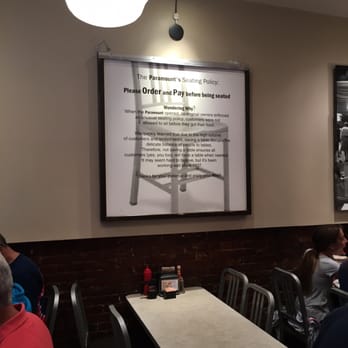 The Paramount - Heed the warning.   There has been one focus since the place opened in 1937, and it's never been the customer. - Breakfast & Brunch Near Me - Boston, Massachusetts