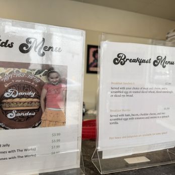 Dandy Sandos - Kids and breakfast menu - Sandwiches Near Me - Petaluma, California