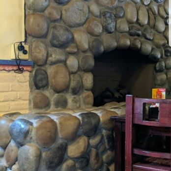 Chiquillas Mexican House - a stone fireplace - Mexican Near Me - Walla Walla, Washington