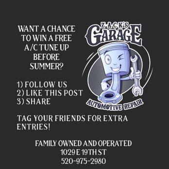 Zacks Garage Tucson - Auto Repair Near Me - Tucson, Arizona Zacks Garage Tucson - Auto Repair Near Me - Tucson, Arizona