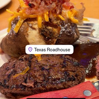 Texas Roadhouse - Best steak I've had in a long time. And the margarita was strong too - Steakhouses Near Me - El Cajon, California Texas Roadhouse - Best steak I've had in a long time. And the margarita was strong too - Steakhouses Near Me - El Cajon, California