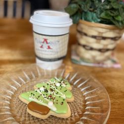 Hillside Coffee House - Coffee & Christmas Cookie