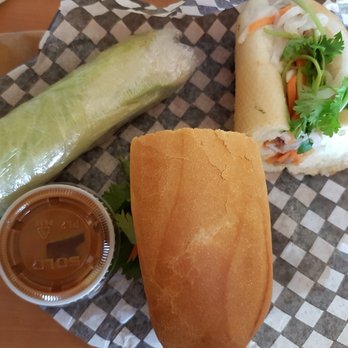 Pholicious - Fresh shrimp roll and chicken sub. - Vietnamese Near Me - Vancouver, British Columbia