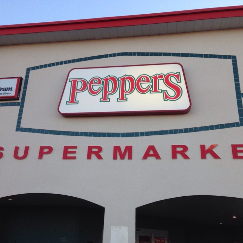 Pepper's Supermarket - the front of the store - Grocery Near Me - Deming, New Mexico Pepper's Supermarket - the front of the store - Grocery Near Me - Deming, New Mexico