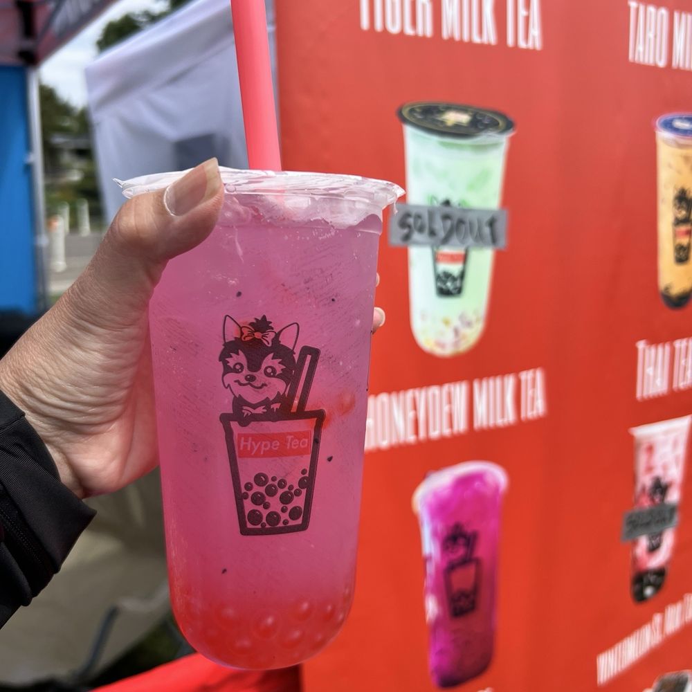 Hype Tea Boba - Lemonade with dragonfruit and strawberry popping boba - Coffee & Tea Near Me - Arvada, Colorado Hype Tea Boba - Lemonade with dragonfruit and strawberry popping boba - Coffee & Tea Near Me - Arvada, Colorado