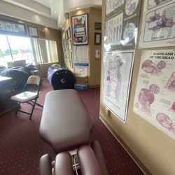 Dana Demartino - The room we'll be working in including the chiropractic table.