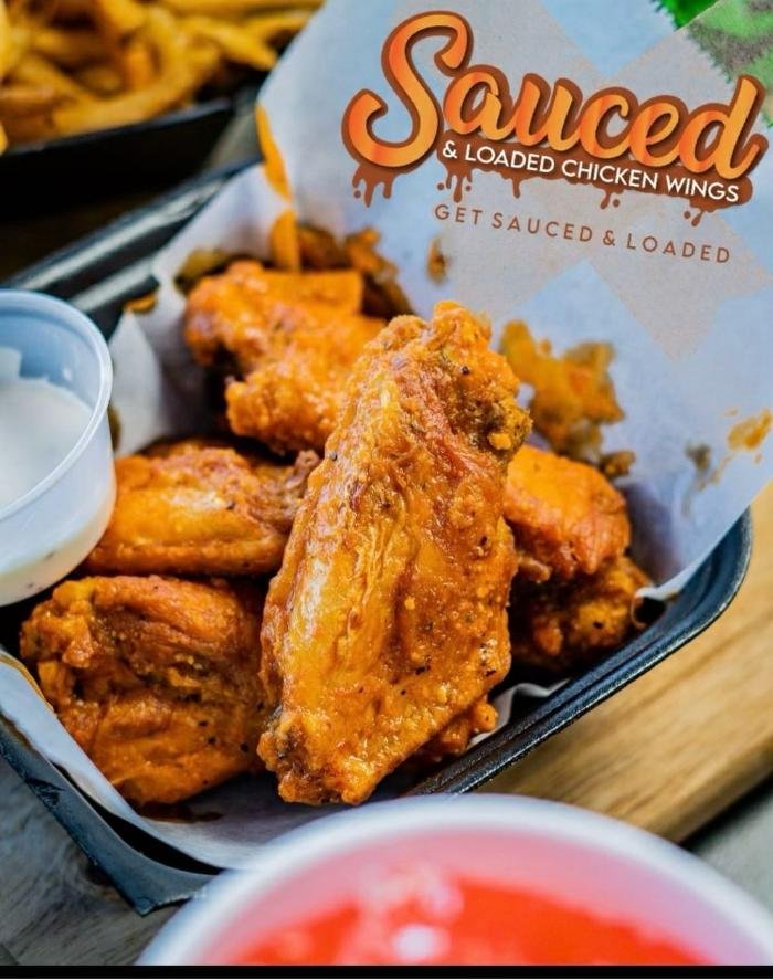 SAUCED & LOADED CHICKEN WINGS Updated October 2024 10720 W Indian